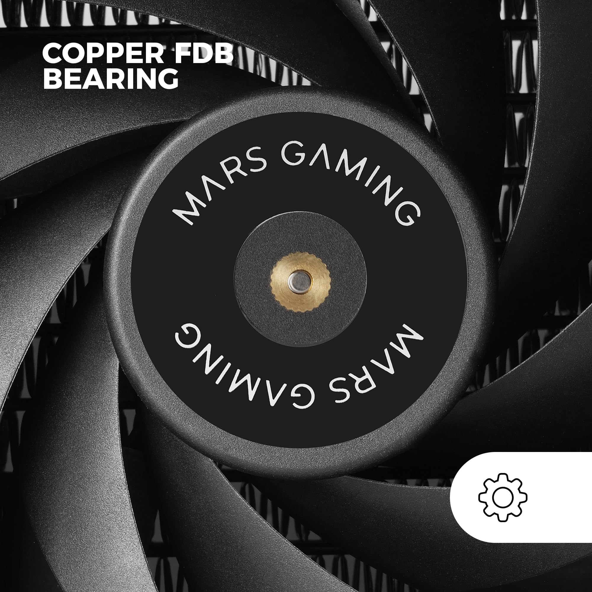 Mars Gaming ML-PRO360, Raffreddatore a Liquido Professionale CPU, TDP 600W, 3x Ventole FDB Ultra-silenziose, Pompa Opti-Chamber con Anello di Illuminazione Bianca, Multisocket Universale, Nero
