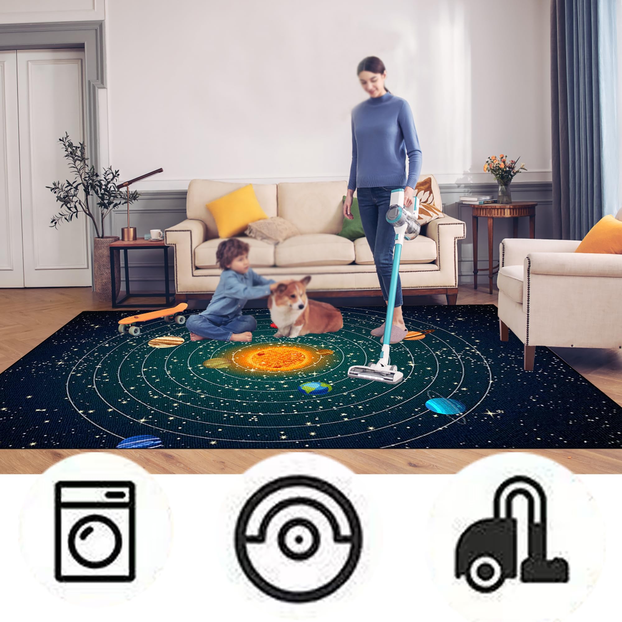 Tapis de Tambour antidérapant, insonorisant, 170 x 140 cm Tapis de Batterie Électronique Non Glissant Tapis à Tambour Insonorisé pour Kits de Batterie, Grosse Caisse, Caisse Claire et Piano