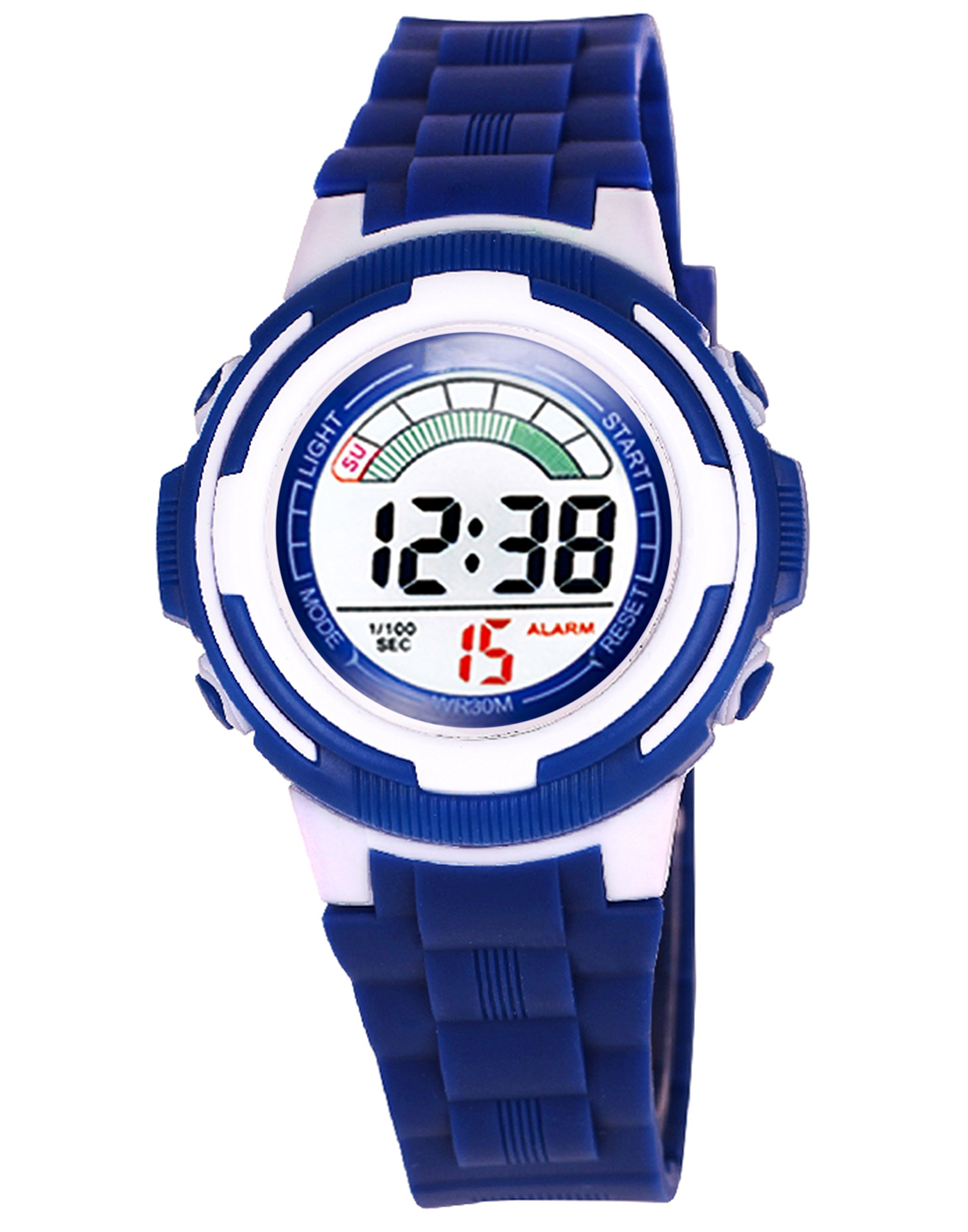 Time Up Digital Designer Dial Alarm Chronograph Feature Sports Watch for Kids-KMR-8569118-NEW-2 (B07DP4Y6KY) Amazon Price History, Amazon Price Tracker
