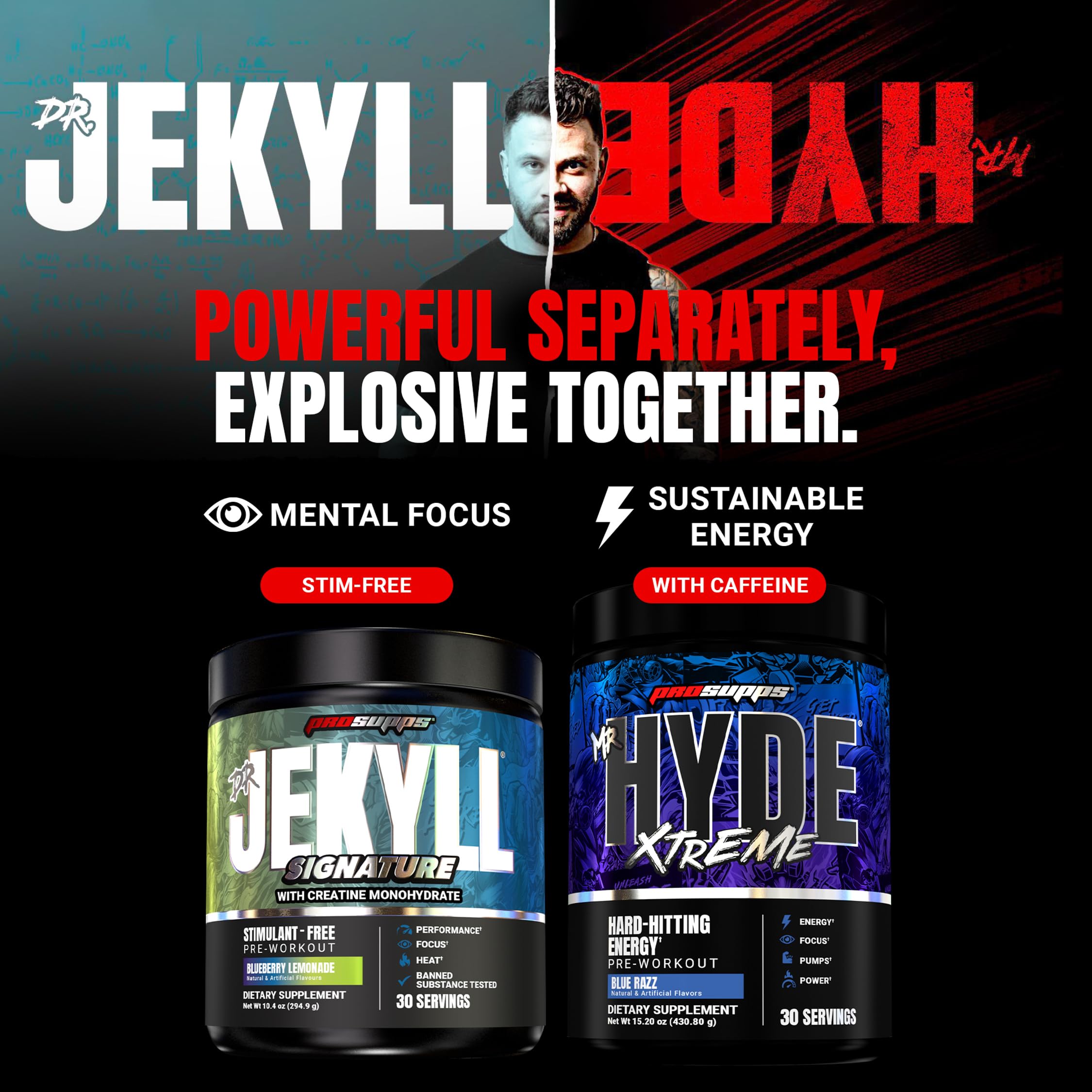 ProSupps Mr. Hyde Xtreme Pre Workout Powder with Creatine, Fruit Punch — Amazon image 6