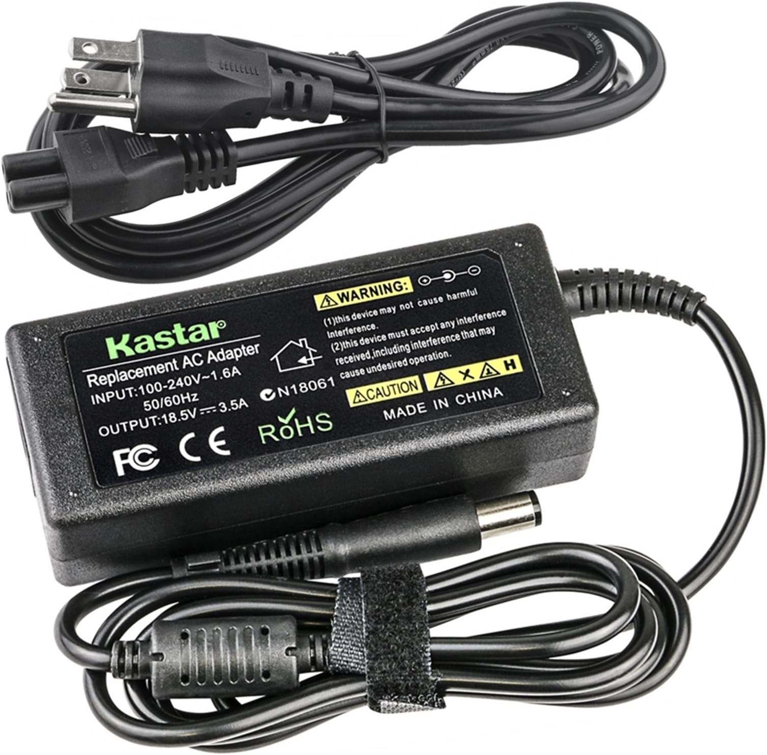 Kastar Replacement AC Adapter Laptop Charger for HP 2000-2A20NR 2000-2B09WM 2000-2B19WM 2000-2B29WM 2000-2C29WM 2000-2D19WM 2000-329WM 693711-001 677774-001 613161-001 PA-1650-02HC PPP009H HP-OK065813