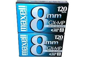 Premium Maxell 8mm Video Tapes for Crisp Recordings