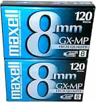 maxell GX l 8ミリ P6-60 と Sony MP ビデオ Sony Video Cassette Tape 8MM MP 60 Video 8 60 Minutes (P6