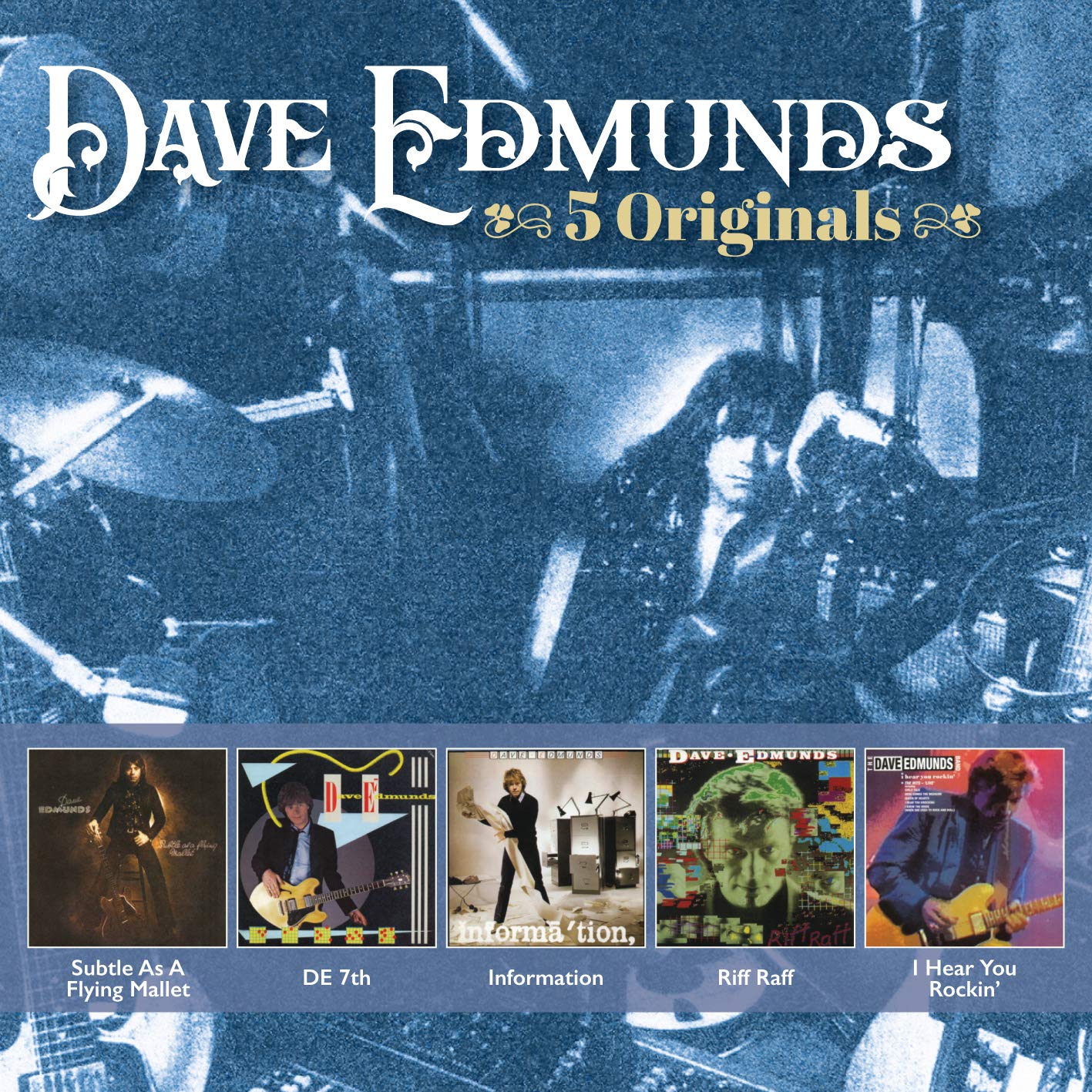 Dave Edmunds - 5 Originals (2020)  3CD  New & Sealed