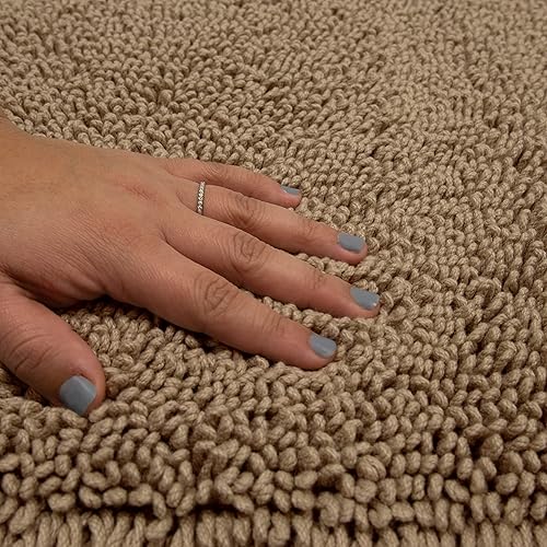 Miniatura 5 de Mohawk Home Alfombra de baño clásica de algodón Ii Taupe 1' 9" x 2' 10"