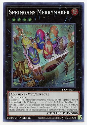 Springans Merrymaker - LIOV-EN041 - Super Rare - 1 edición