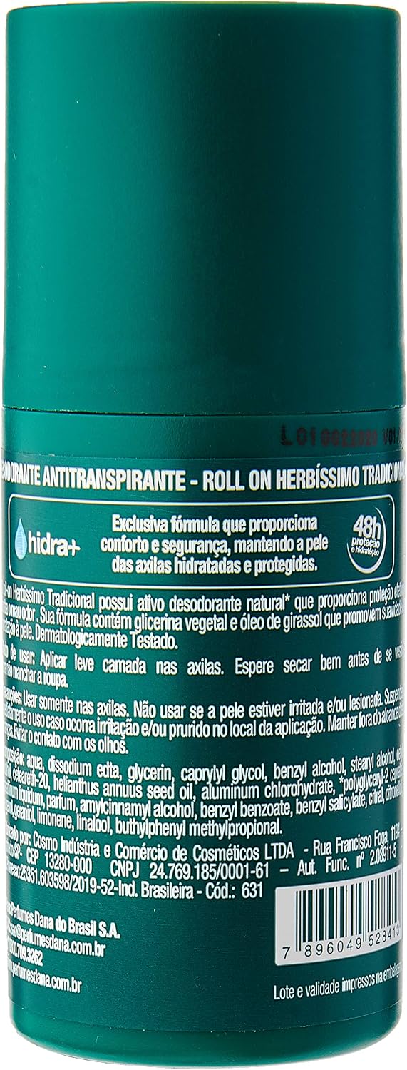 Herbissimo Desod Roll On Tradicional 50 Ml