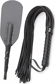 Faux Leather Sex Whip, BDSM Sex Set Flogger Paddle, Riding Crop for Sex Play, Adult Floggerfor Couples, Sex Flogger BDSM, BDSM Flogger Sex Crop for Adult Games, BDSM Flogger for Sex Play