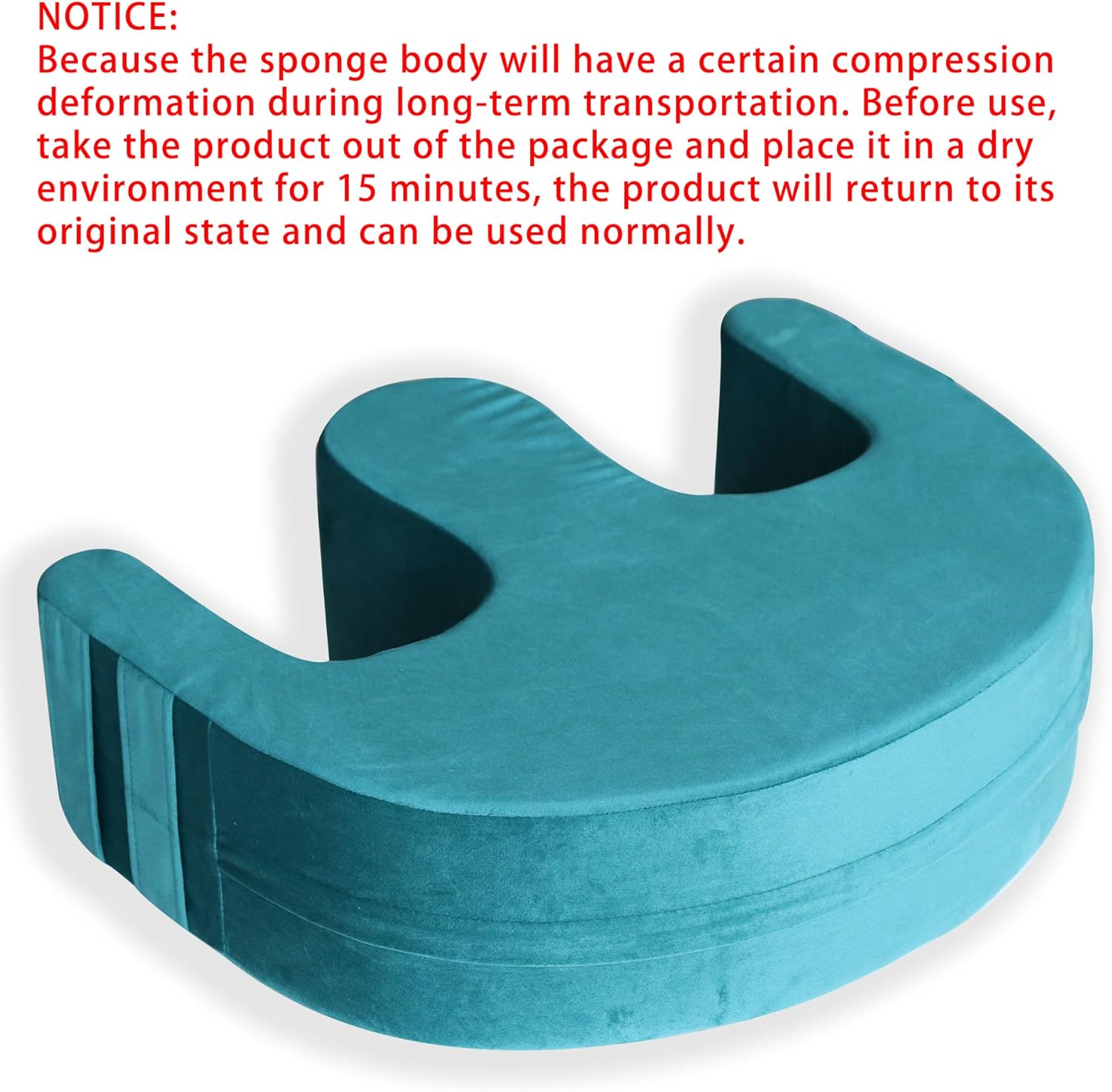 Sexysamba Bedridden Patient Turning Device with Fixing Strap Elderly Assistance Products Bed Rest Leg Pillow Patient Lift Aid Flannel Multifunctional Anti-Decubitus Nursing Products, Blue