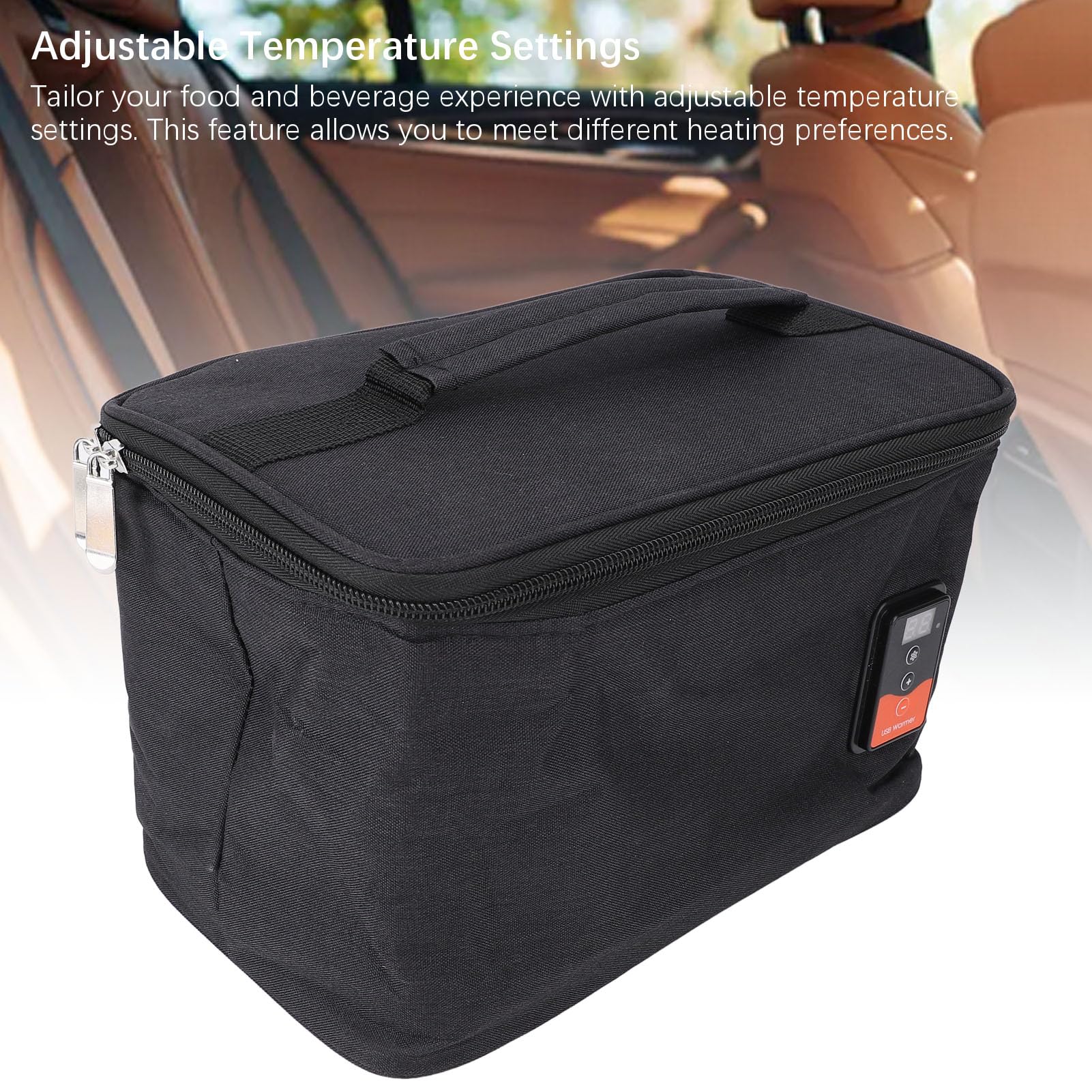 Sxhlseller USB Voiture Chauffage Alimentaire Réglable Boîte à Déjeuner