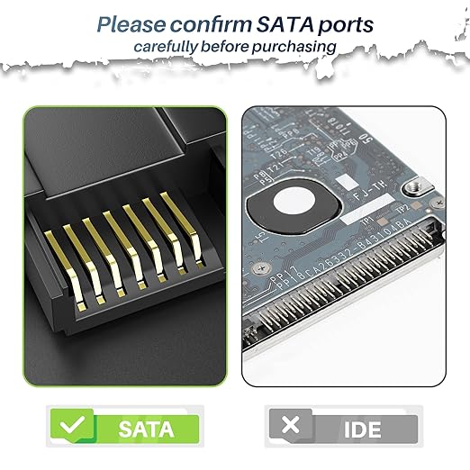 Cable SATA III 18 pulgadas 2 unidades con conector recto miniatura 5