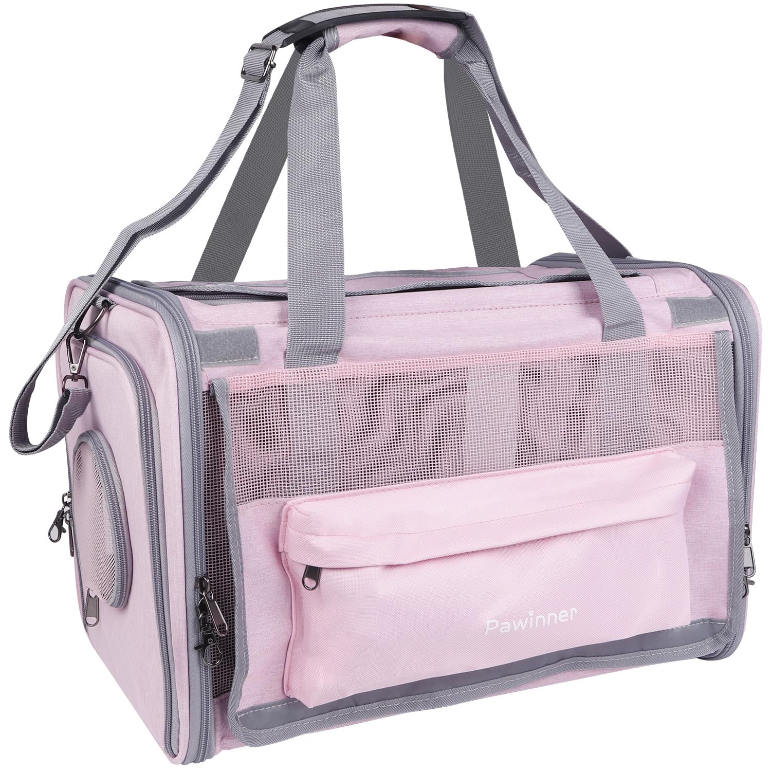 Pawinner Pet Carrier Bag for Cat/Small Dog, Airline Approved, Stable
