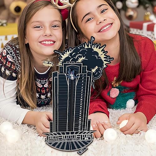 Miniatura 5 de Die Hard Calendario de Adviento  Hans Gruber Falling off off off Nakatomi Plaza, calendario de Adviento de Navidad y Halloween 2024, calendario de