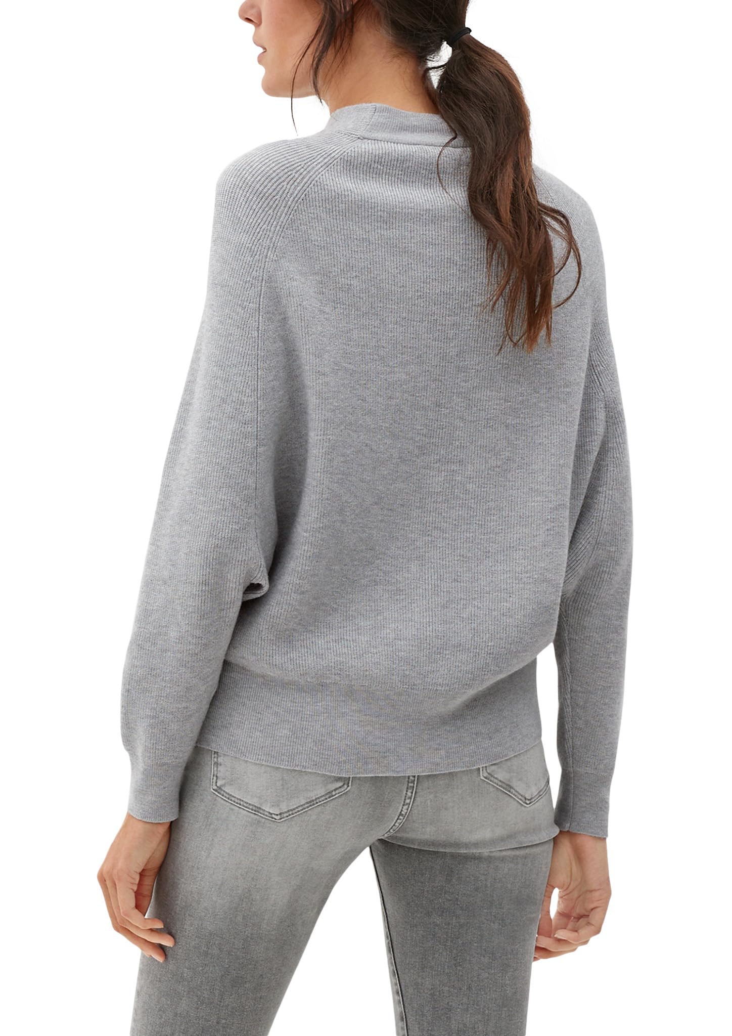 s.Oliver Strickpullover mit Fledermausärmeln