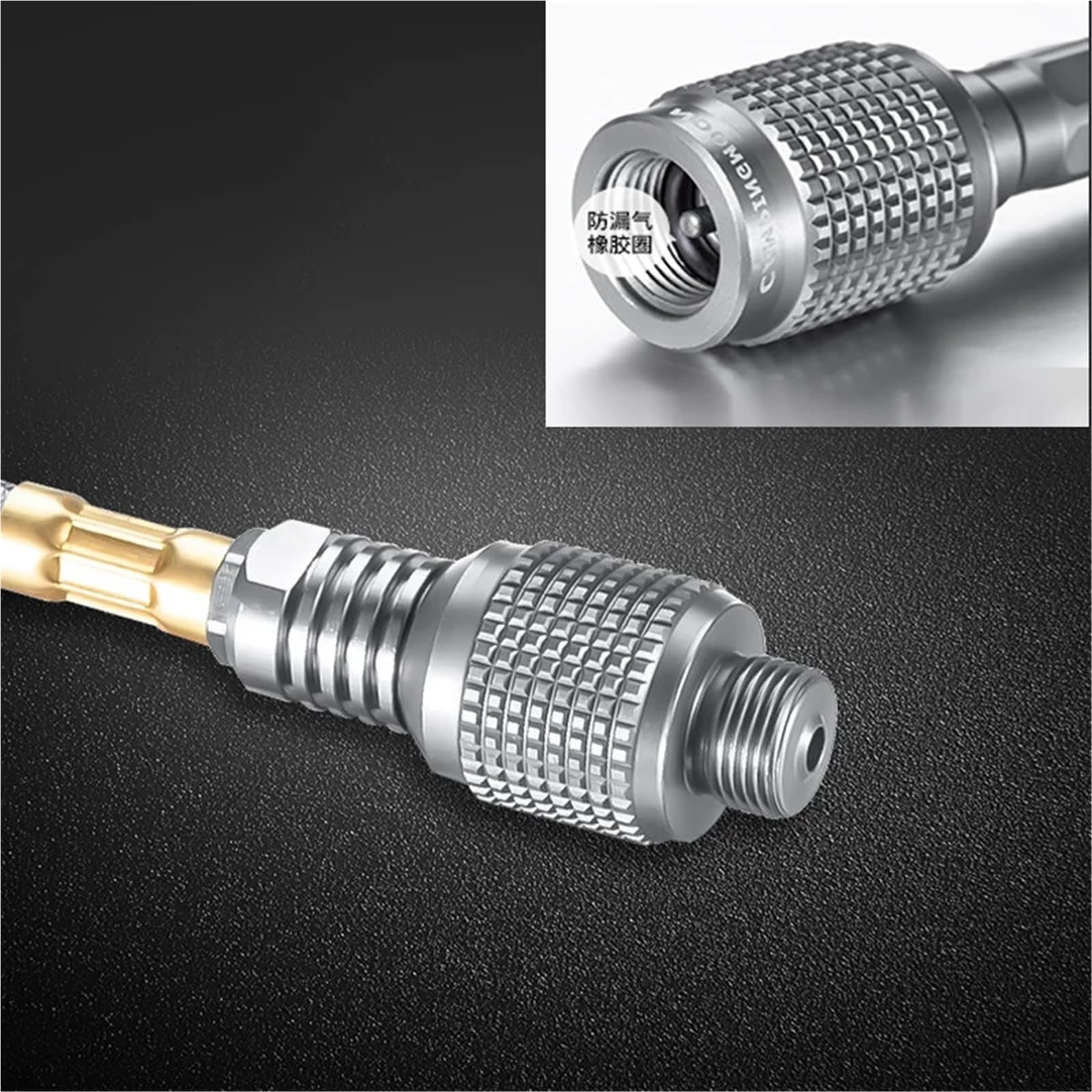 Adaptador de manguera cilíndrica, adaptador de estufa de gas para camping, manguera de extensión de butano