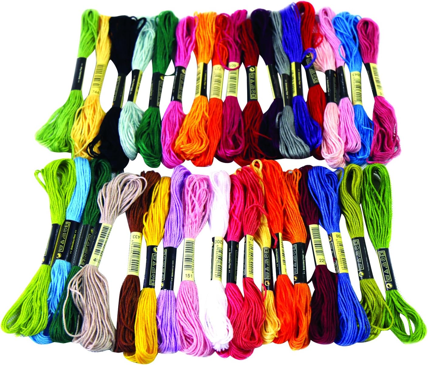 Embroidery Floss Pack 8m (36 pcs) Cross Stitch Floss