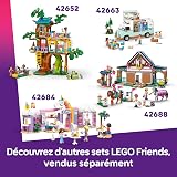 LEGO Friends La Maison de Famille de Liann - Jeu de Construction - Set Miniature - Jardin, 4 Mini-Poupées, Figurines d'Axolotl & Gecko - Accessoires - Cadeau d'anniversaire pour Fille dès 7 Ans 42687 - 7