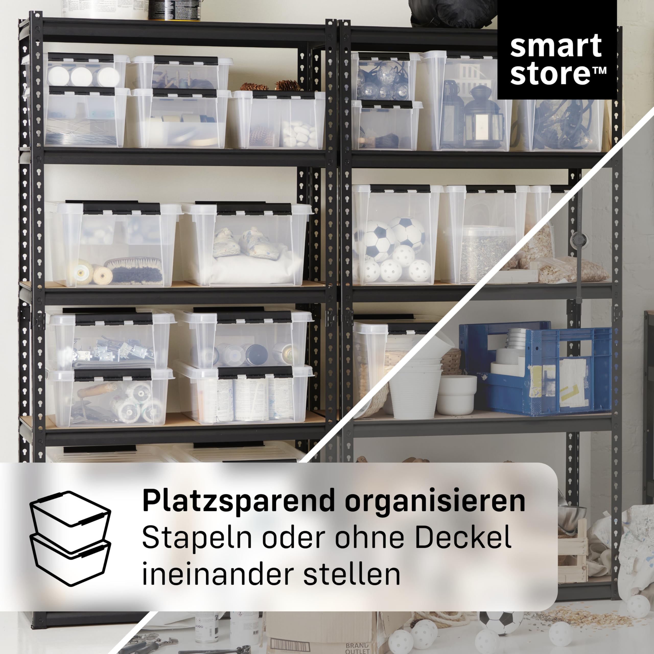 SmartStore Aufbewahrungsbox mit Deckel – Bild 4