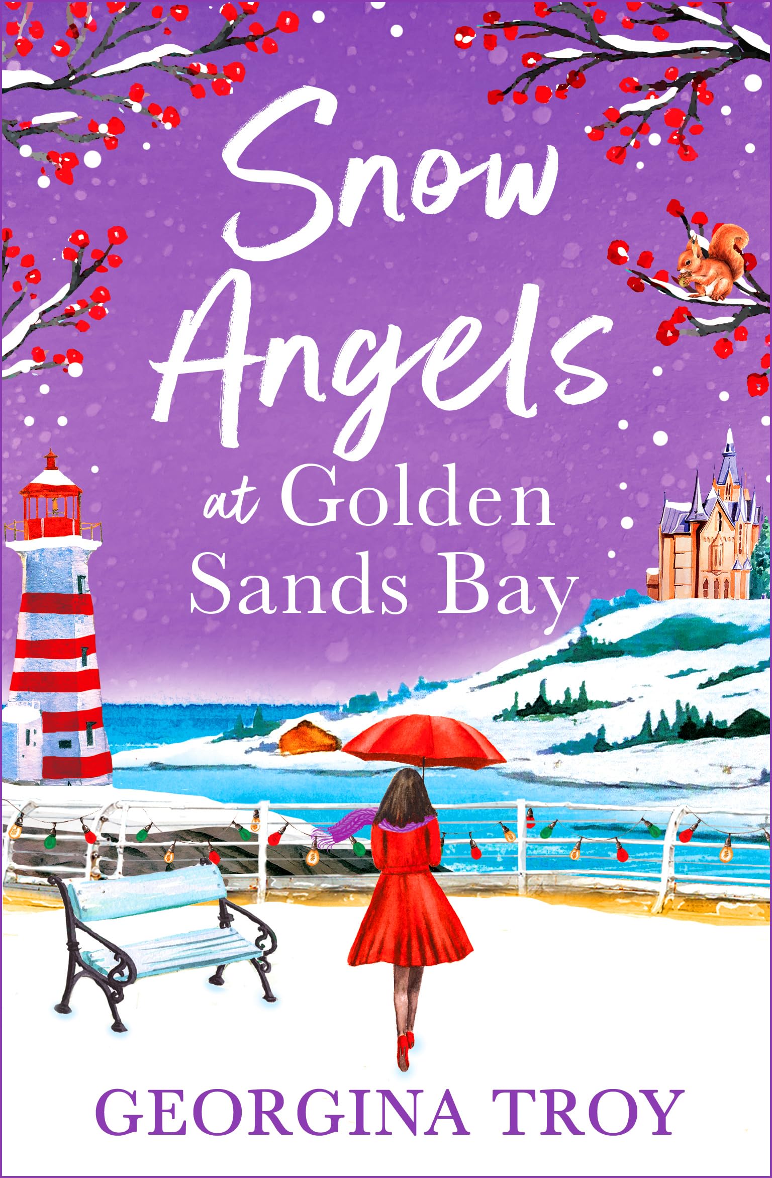 Snow Angels at Golden Sands Bay: Fall in love with this uplifting winter romance from Georgina Troy (The Golden Sands Bay Series, 5)