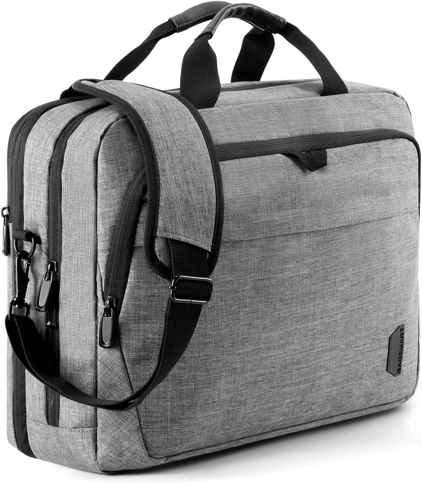 BAGSMART 17.3 Inch Laptop Bag, Expandable Computer Bag