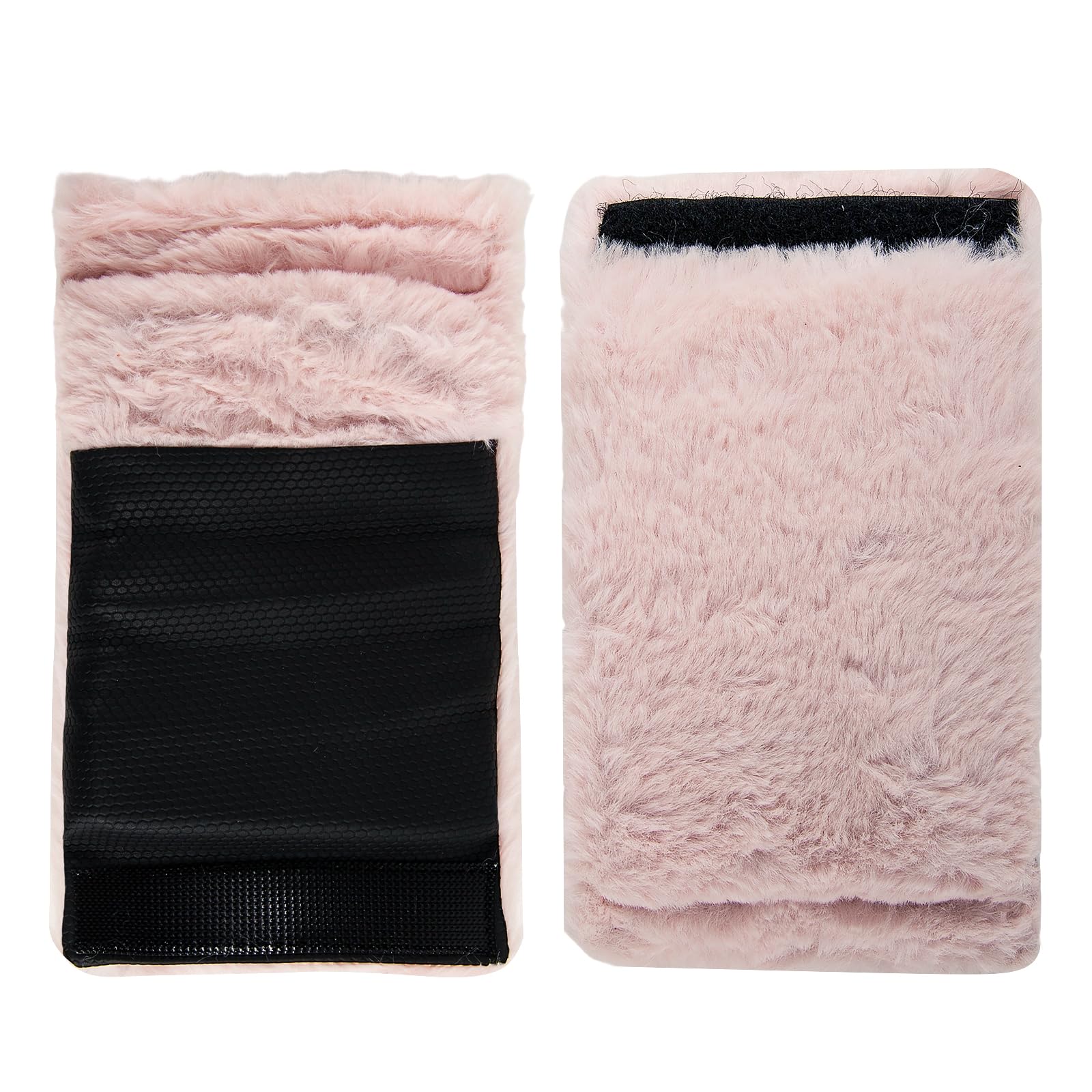 Almohadillas universales para muletas para axilas y empuñaduras, cojín para muletas, axilas, esponjosas, accesorios para axilas y mangos (rosa)