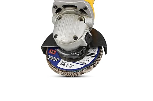 BHA Discos de solapa de circonita de alta densidad Jumbo Tipo XL 27, 4.5" x 78", grano 80 - 10 unidades