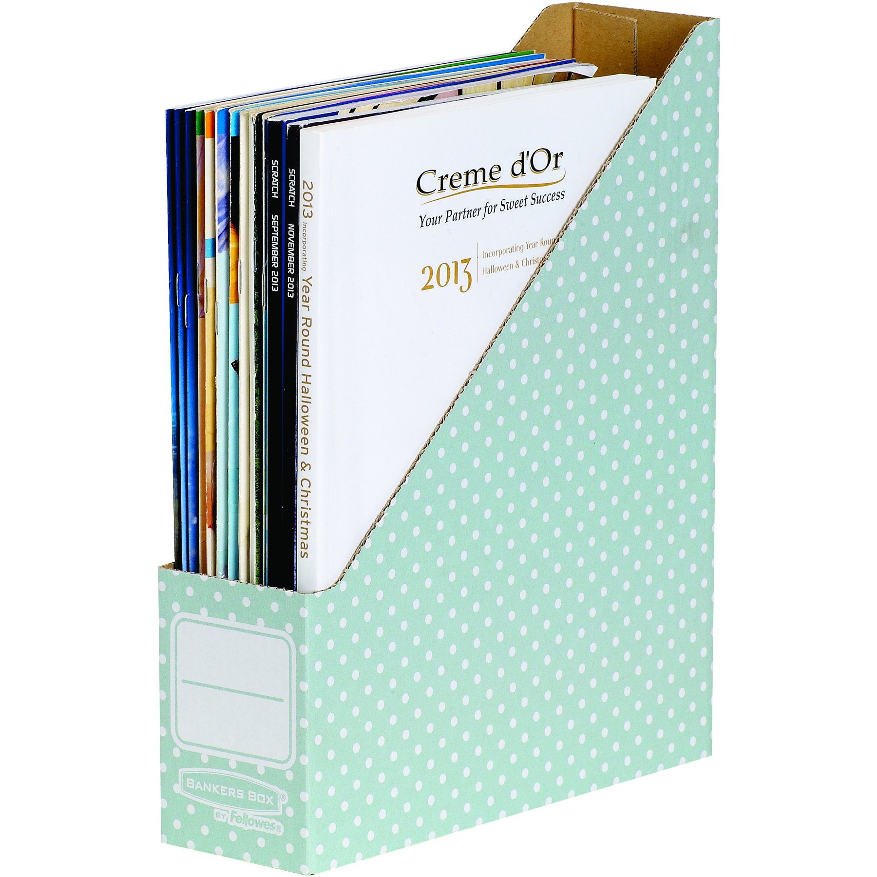 Bankers Box 4481501 Portariviste Style, FSC, Verde, Confezione da 5 Pezzi