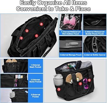 Odoland Bundle - 2 Items Camping Cooking Set and Soft Cooler Bag