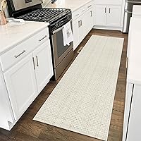 Vista 14 de Alfombras Corredoras Bohemias para Pasillo, 2' x 8' Alfombra Corredera Lavable para Entrada Interior, Alfombra Bohemia Natural Lavable Reversible