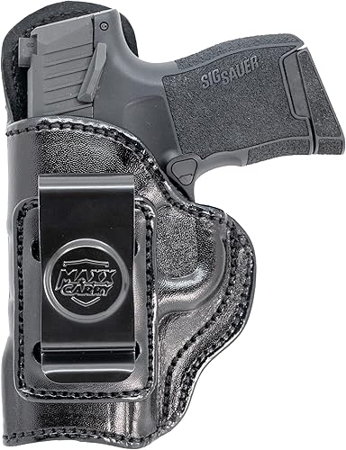 Maxx Carry Compatible conrepuesto para funda de pistola de cuero IWB compatible con Sig Sauer P365-XMACRO