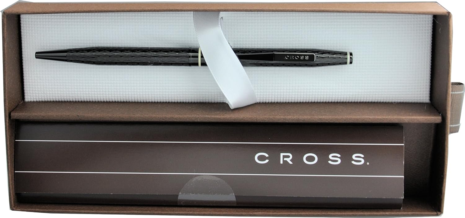 Cross Spire, Black Caviar, Ballpoint Pen (AT0562-1)