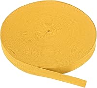 Vista 223 de PATIKIL Cinta de sarga de algodón de 1 pulgada, 50 yardas, cinta de algodón, cinta de encuadernación al bies, cinta de espiga para costura, Verde