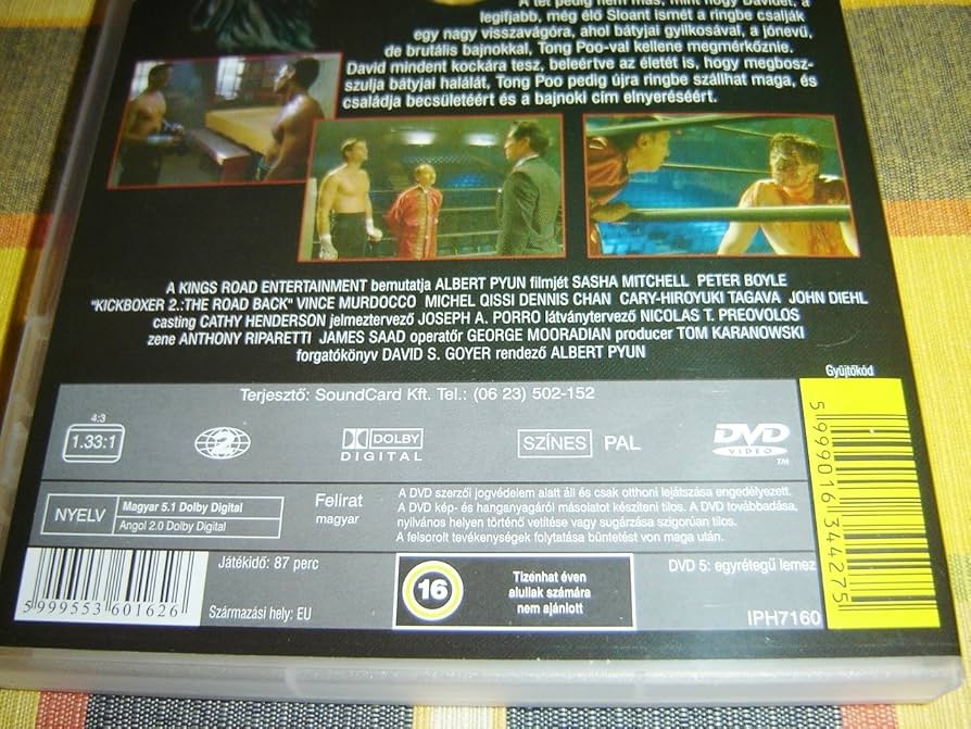 Amazon.com: Kickboxer 2: The Road Back (1991) / Kickboxer 2