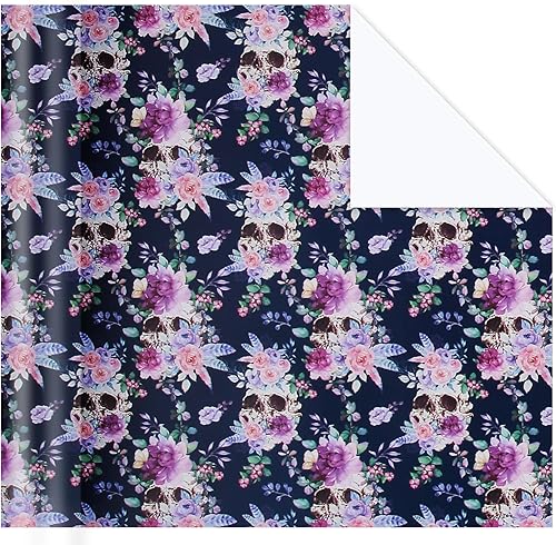 Vista 68 de Aimyoo Rollo de papel de estraza floral, papel de regalo de flores vintage para todas las ocasiones, para bodas, cumpleaños, despedidas de soltera