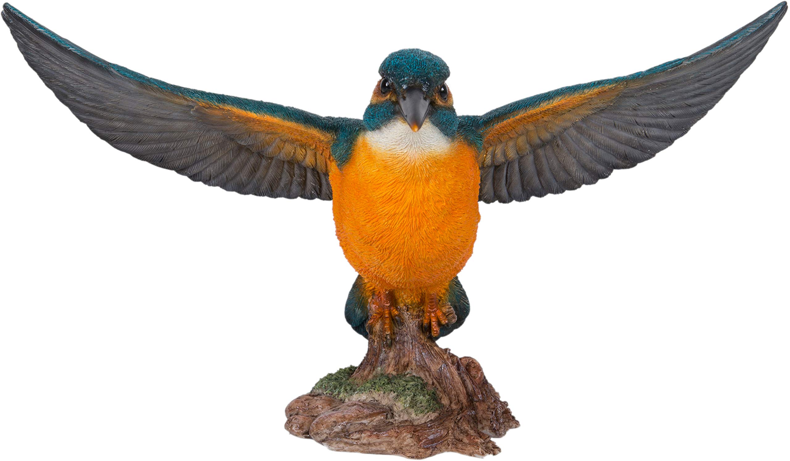 Vivid Arts - Real Life Flying Kingfisher Home or Garden Decoration (XRL-FKGF-A)