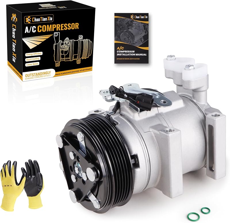 Compressor de ar-condicionado ChaoTianxia com embreagem 6PK para Subaru Forester 2011–2013 – 1 unidade