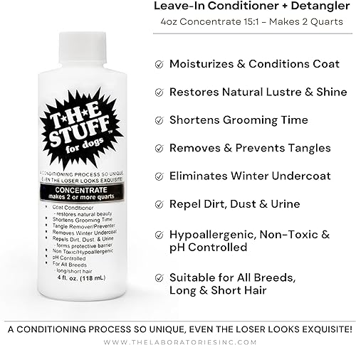 Miniatura 8 de The Stuff Botella de acondicionador concentrado para perro 15 a 1 12 onzas