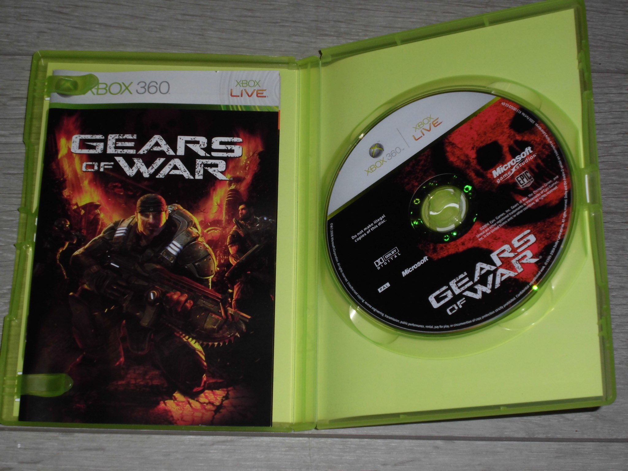 juego de xbox 360 gears of war en perfecto esta - Comprar Videojuegos y