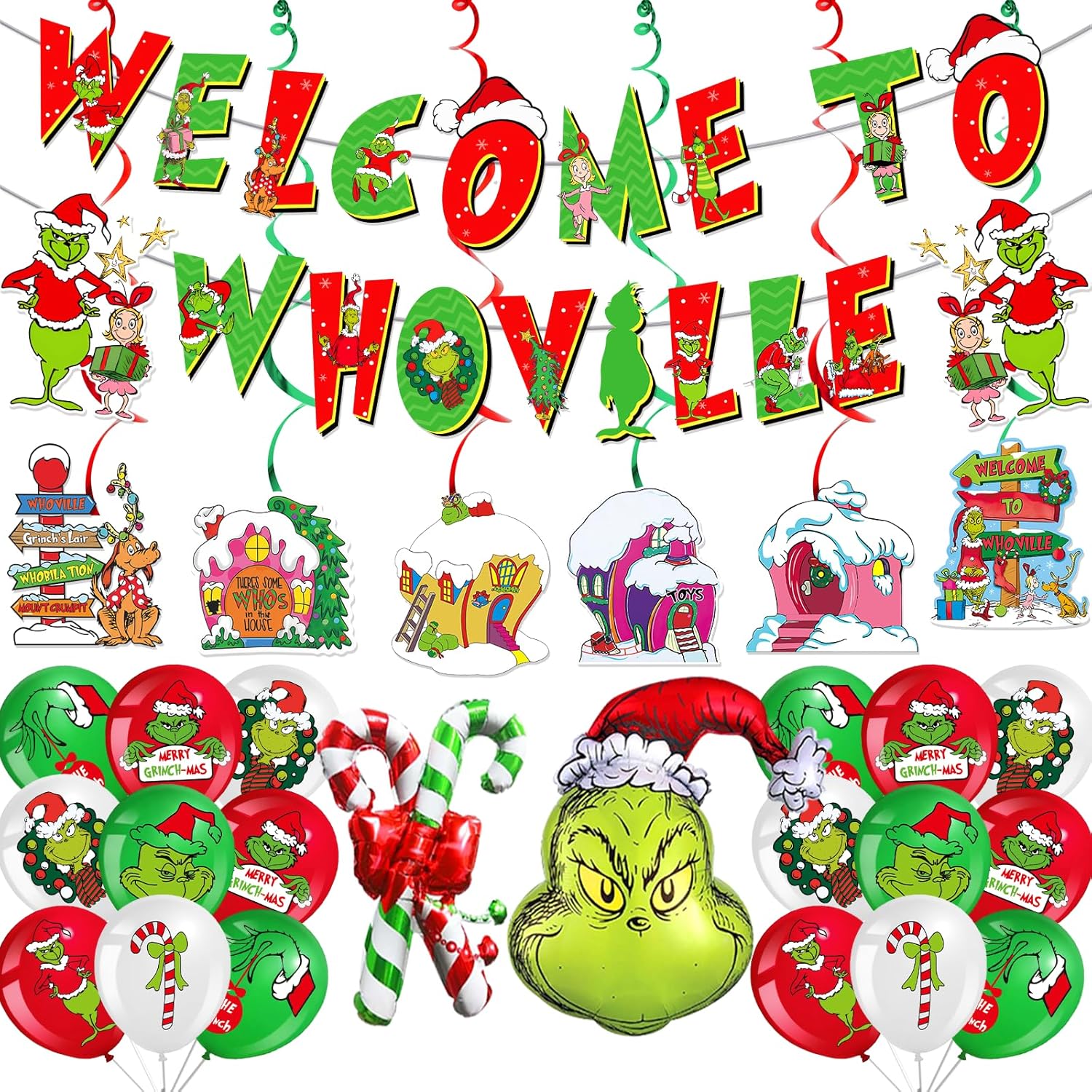 Whoville Christmas Decorations To Whoville Banner