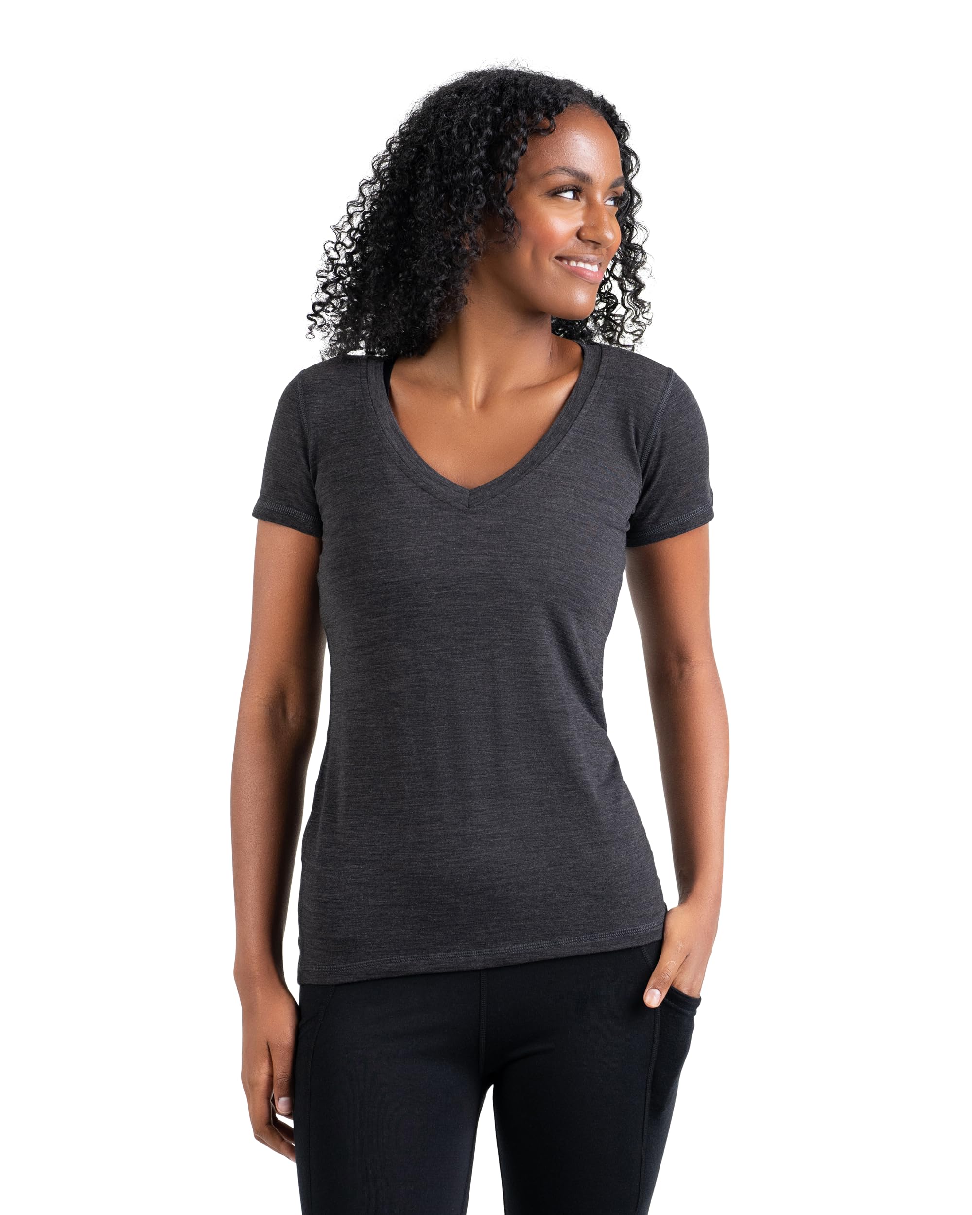 Woolly Clothing CoWomen's Merino T-Shirt by Woolly | RWS Certified | Soft, Stink Free, Seattle Designed