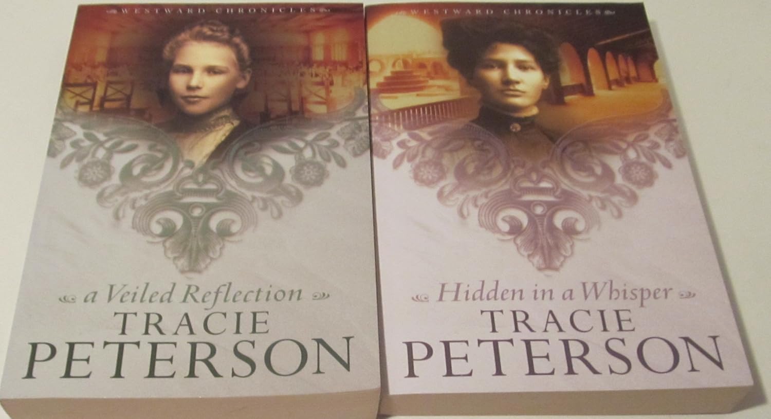Author Tracie Peterson Two Book Bundle Collection Set of the Westward Chronicles Series Includes