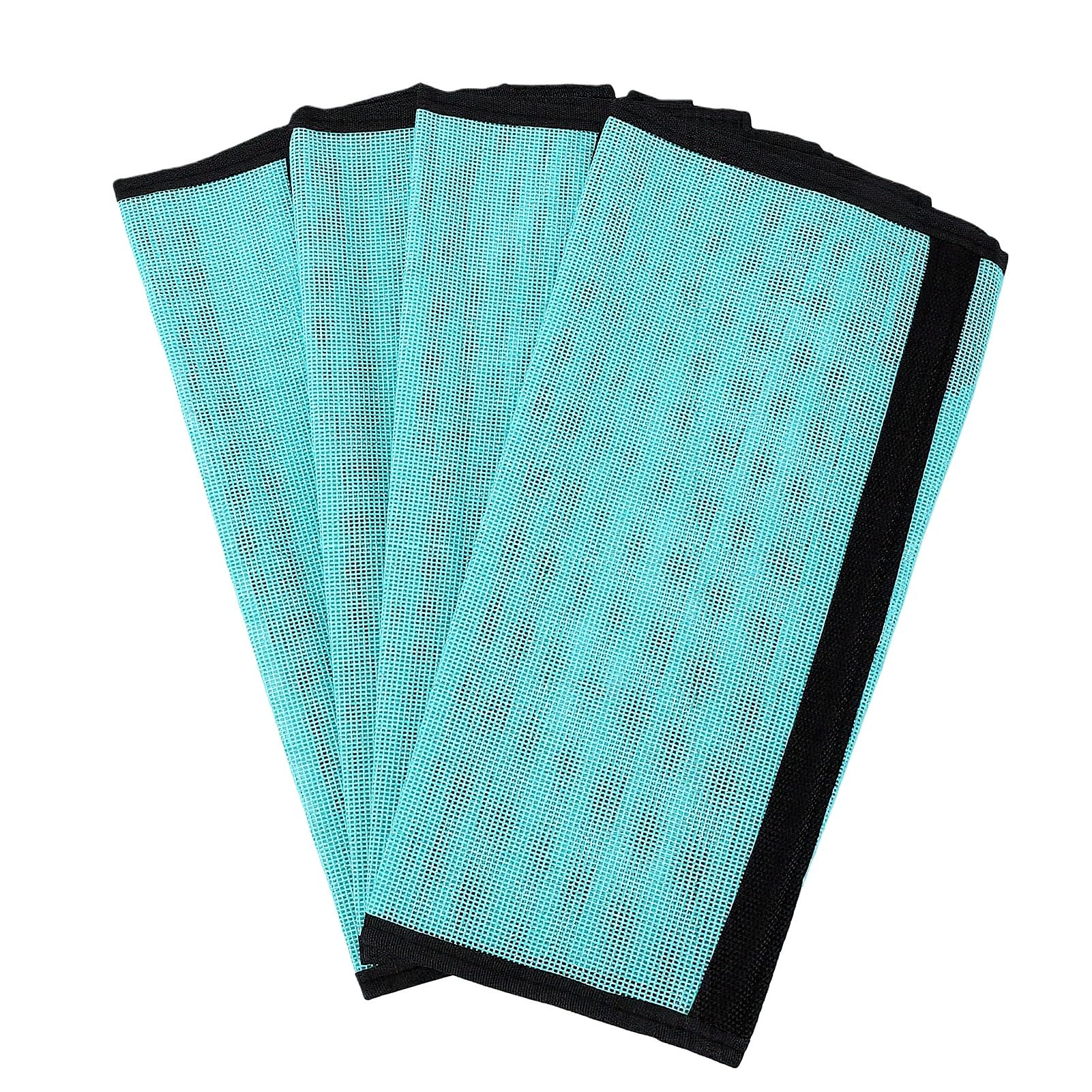 Protectores para caballo contra rozaduras juego de 4 piezas verdes 37cm