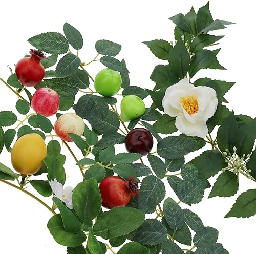 Miniatura 6 de Gresorth 40pcs Mini Artificial Amarillo Plátano Decoración Fruta Falsa Casa Fiesta Navidad DIY Material - 1.4 in