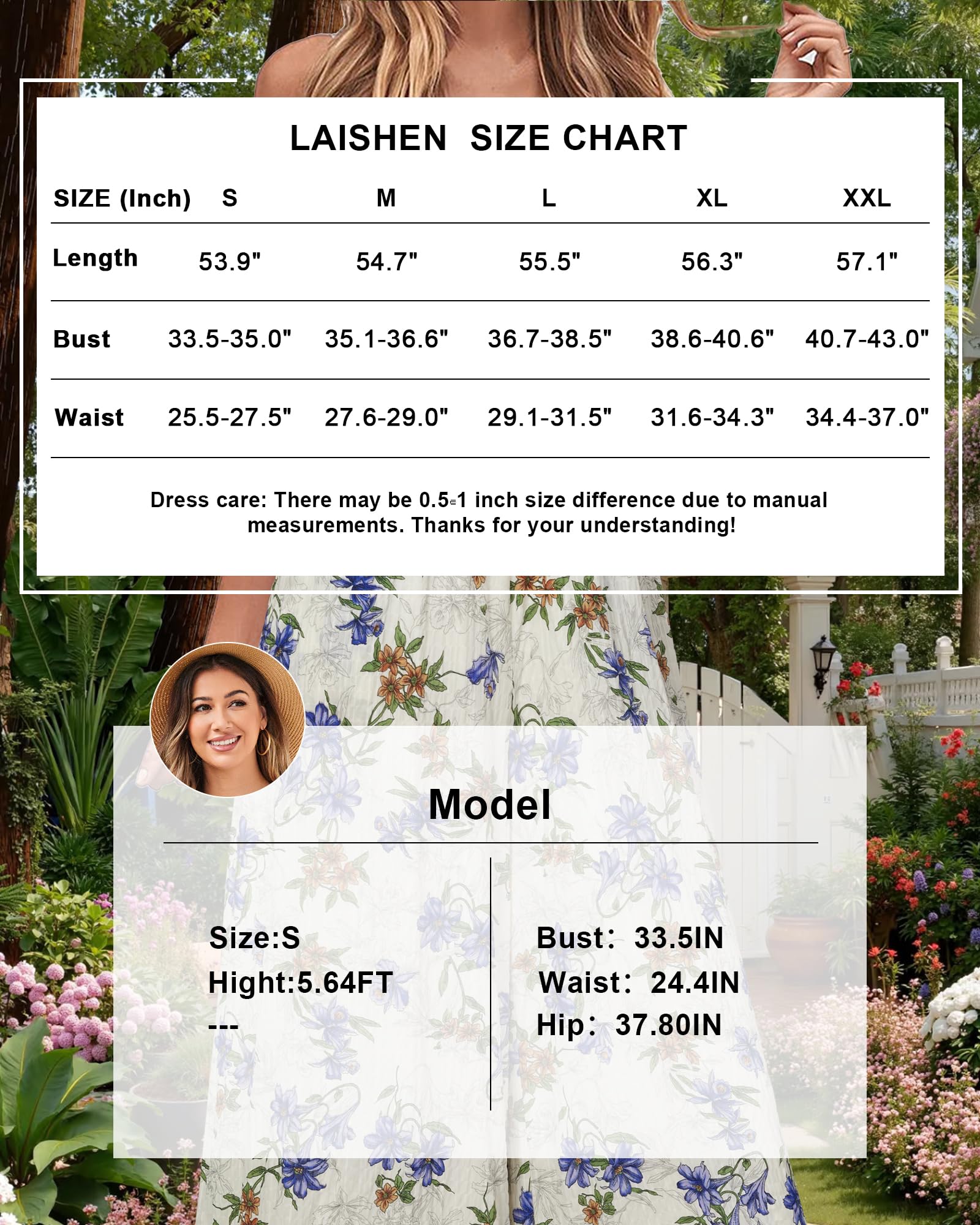 LAISHEN Damen Jumpsuit Sommer Elegant Lang Hosenanzug Festlich Hochzeit Tie Front Overall mit Lining
