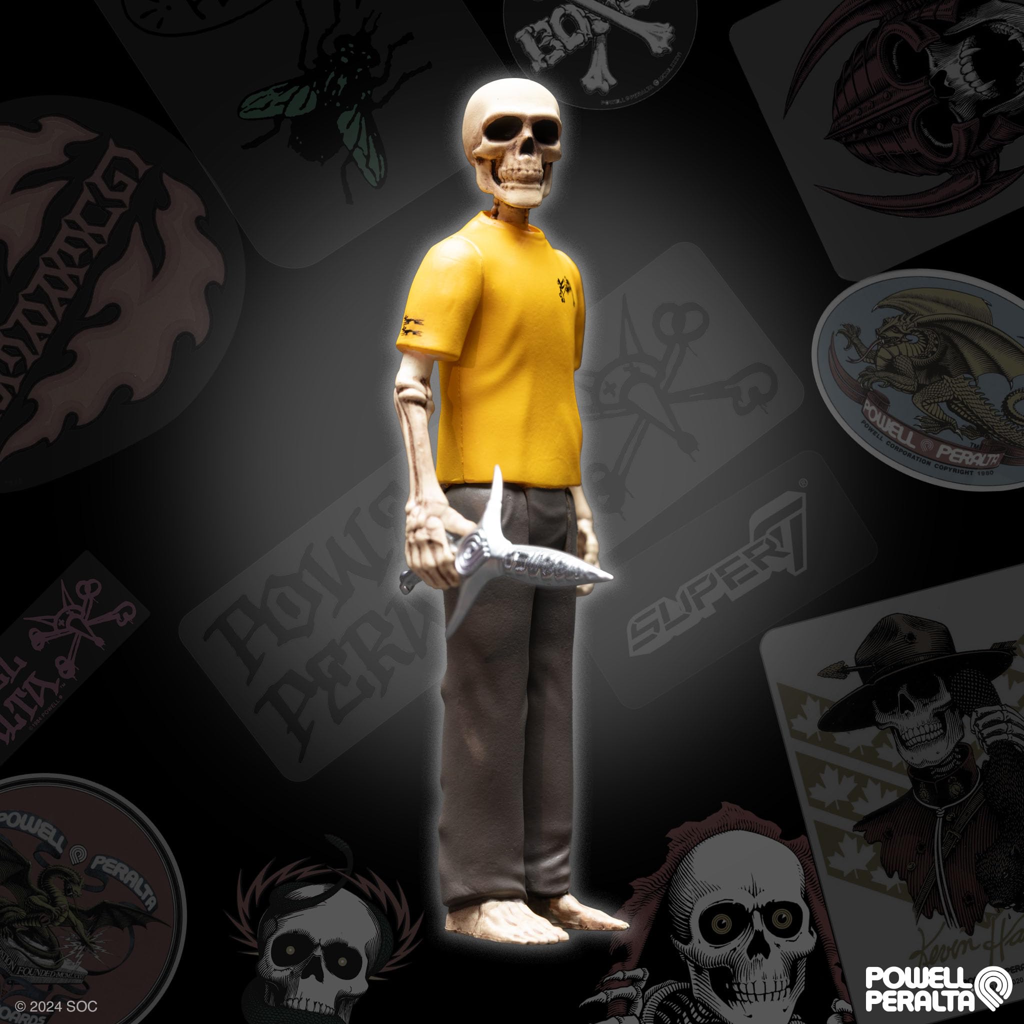 Amazon.com: Super7 Powell-Peralta Tommy Guerrero (V8 Dagger/Sacto