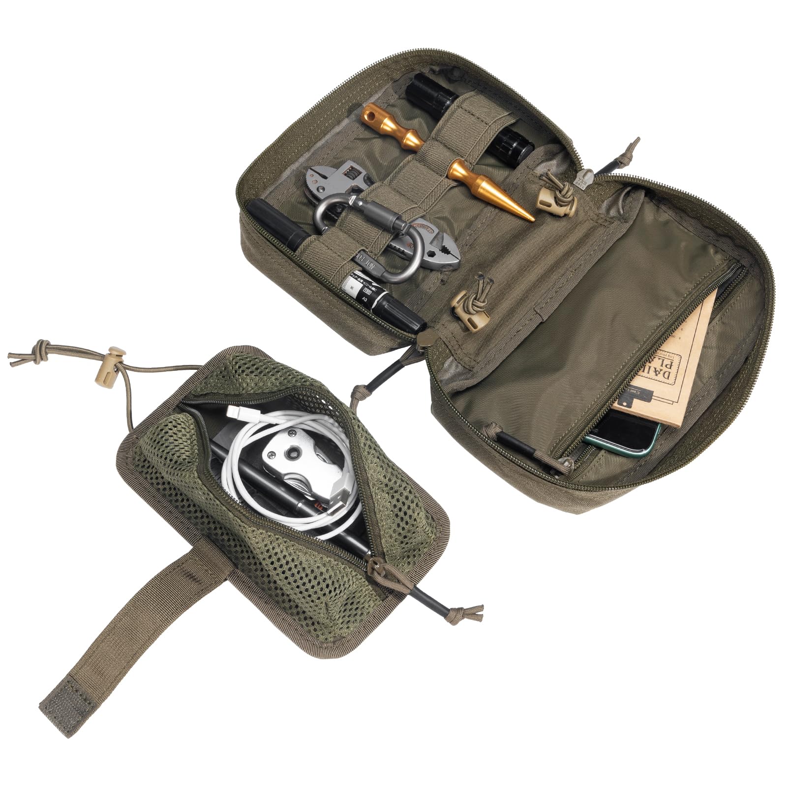 EXCELLENT ELITE SPANKER Bolsa táctica de primeros auxilios IFAK Rip Away Molle EMT, bolsa compacta de administración, bolsa de utilidad médica, kits de supervivencia de emergencia para chaleco