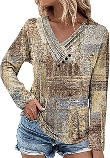 Ladies Tops, Blouses for Women UK, Plus Size, Work Tops, Womens Long Sleeve Tops, Halloween Costumes for Women, Ladies t-Shirts, Ladies Ladies Tops, Ladies 3/4 Sleeve Tops, Khaki, L