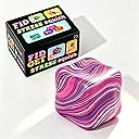 1 Pack Fidget Toys Squishy Stress Cube, Stress Balls for Kids Adults Squishies Stress Relief, Ice Sugar Sensory Toys for Kids with Autism, Fidgets for Classroom Prize Toys(Pink,1 Pack)