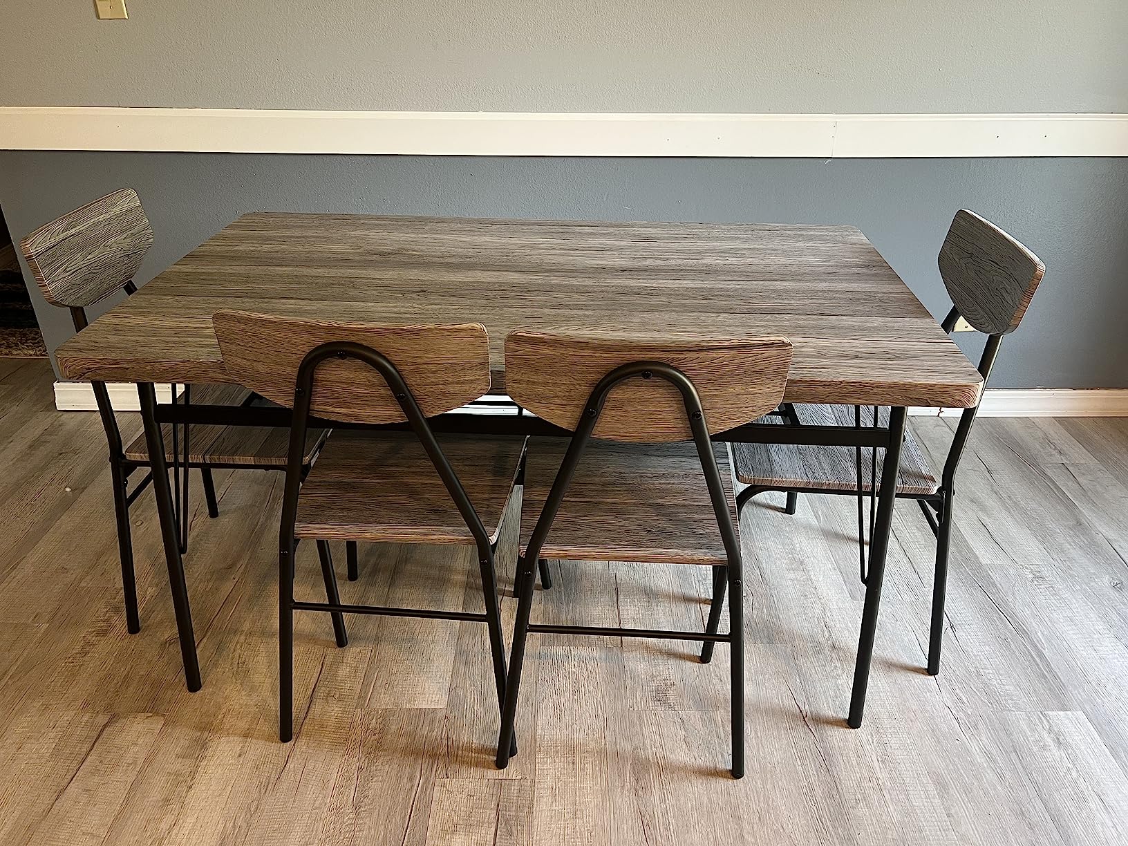 11/mo Finance Best Choice Products 6Piece 55in Modern Dining Set