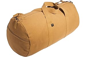 1166 Canvas Shoulder Duffle Bag